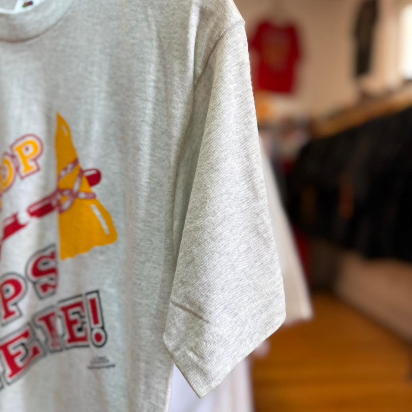 Vintage 90s Nebraska Huskers The Chop Stops Here T-Shirt