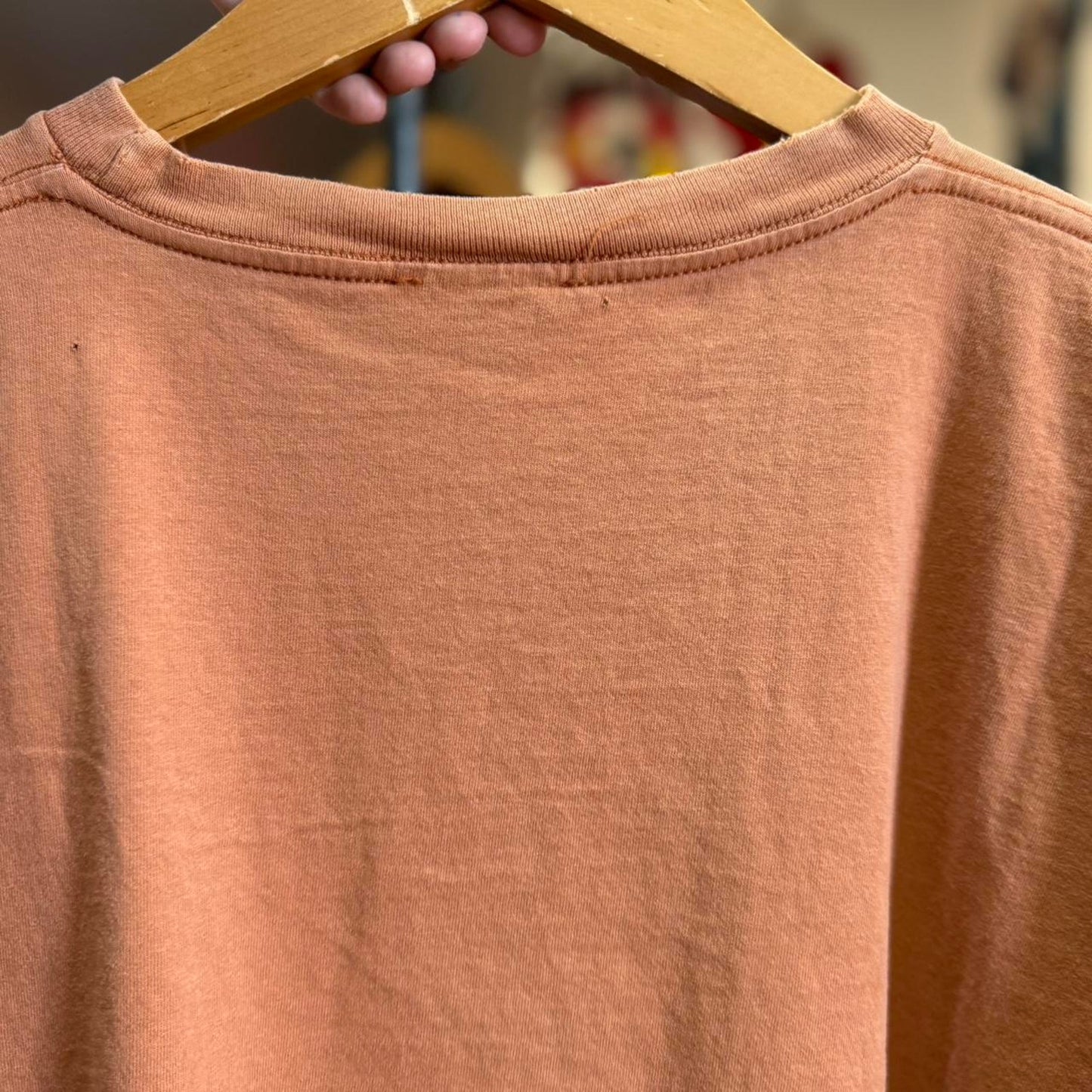 Vintage Y2K Faded Nike Swoosh Burnt Orange T-Shirt