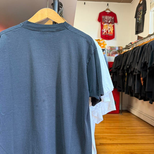 Vintage 90s Motorcycle USPS Stamp Harley T-Shirt