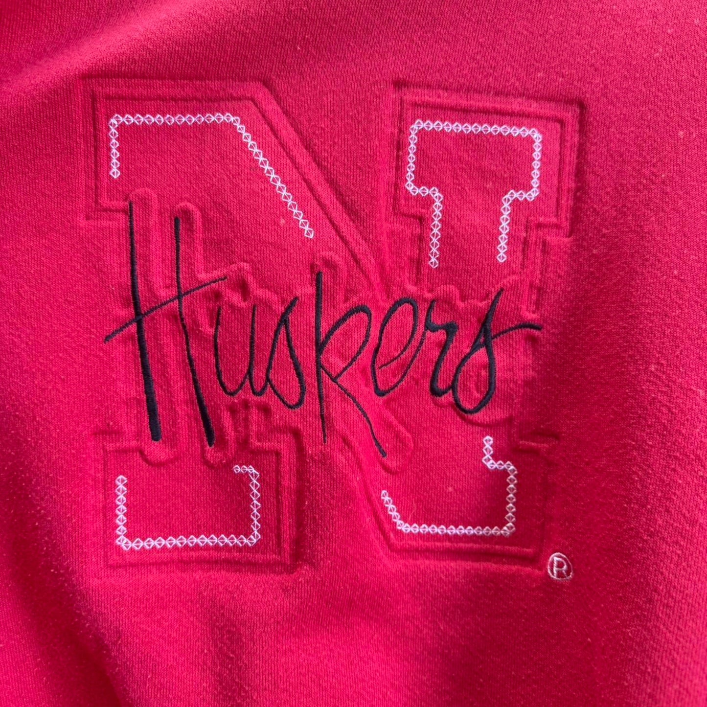 Vintage 90s Nebraska Huskers Crewneck
