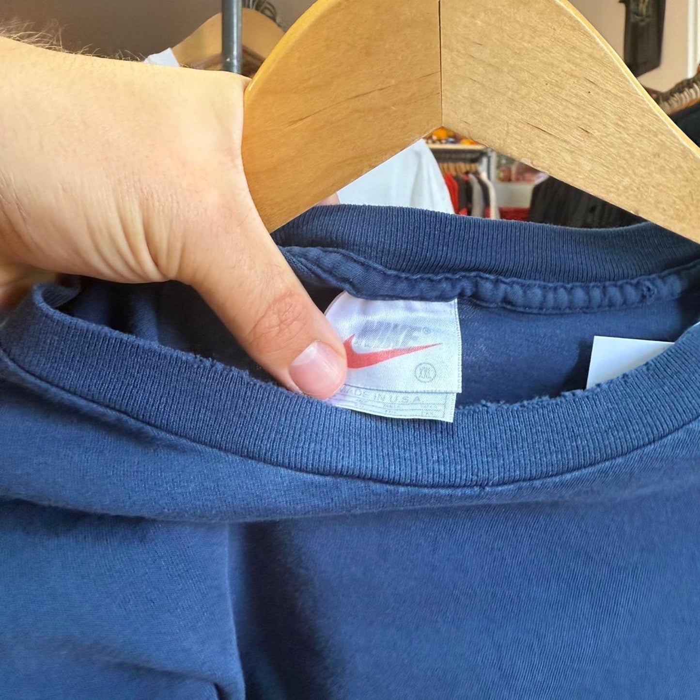 Vintage 90s Faded Nike Swoosh T-Shirt