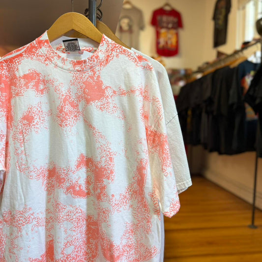 Vintage 90s Fractal AOP Heat Changing Graphic T-Shirt