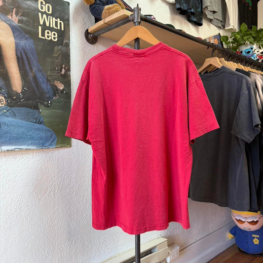 Vintage 90s Everybody Makes Mistakes Humor Text T-Shirt