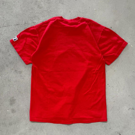 Vintage 90s University of Nebraska School Crest T-Shirt - Large