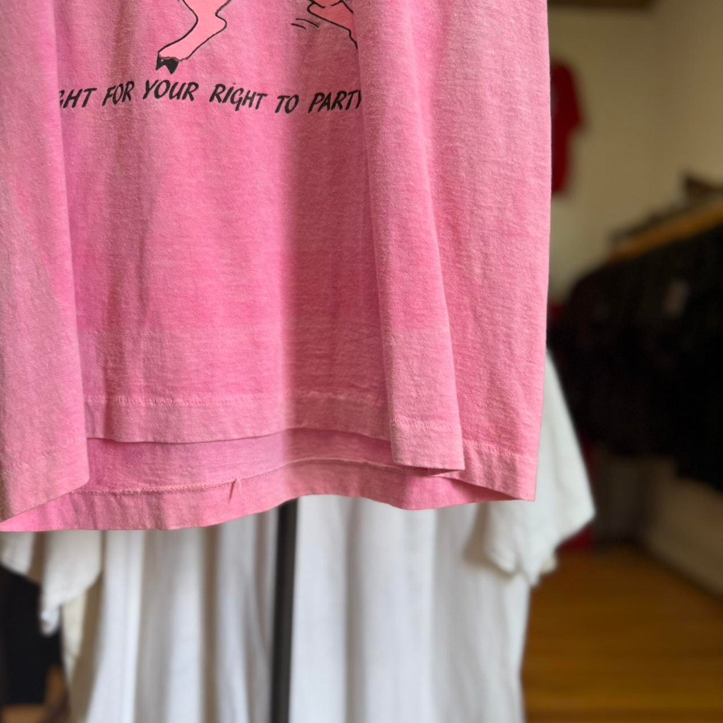 Vintage 90s Hog Rock Pig Cafe Cartoon T-Shirt