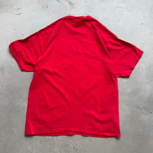 Vintage 90s Nebraska Football is Life Sports T-Shirt - X-Large