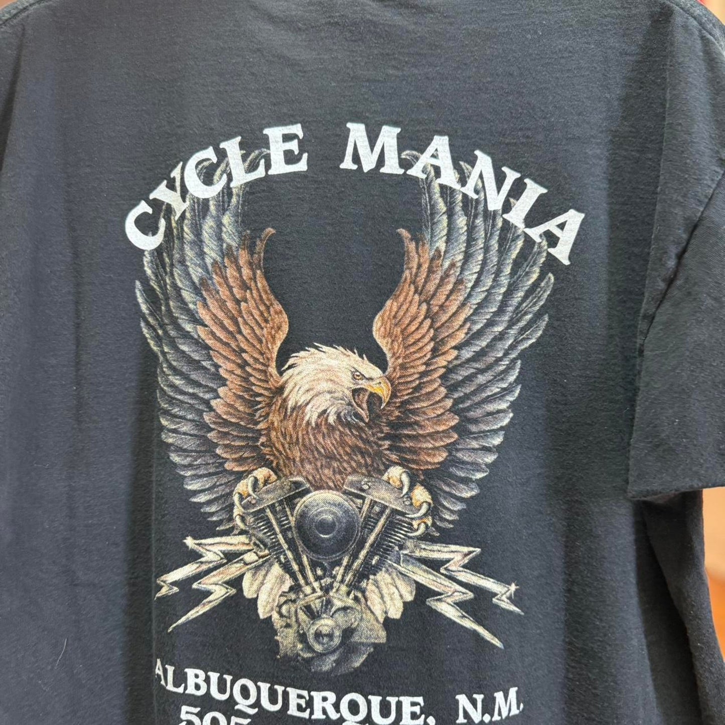 Vintage 90s Forged in Our Souls Engine Harley Davidson Biker T-Shirt