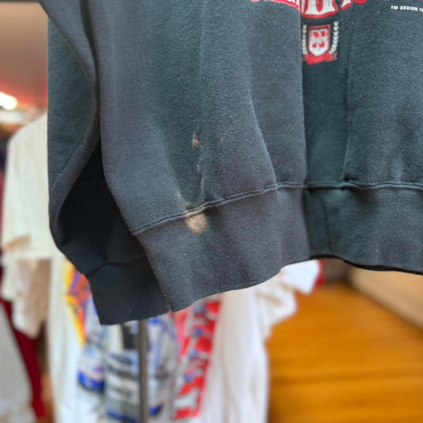 Vintage 90s Nebraska Huskers National Champions Helmet Crewneck