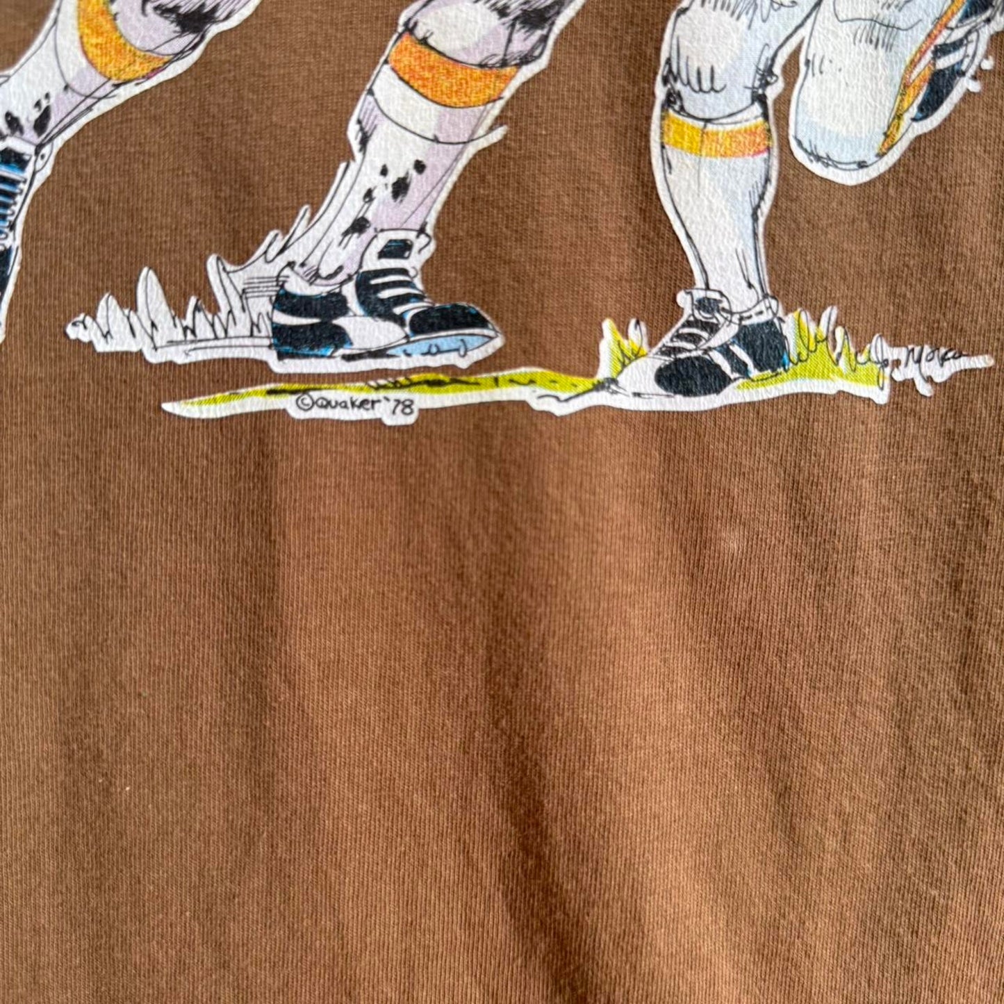 Vintage Football Punch to the Face Graphic T-Shirt