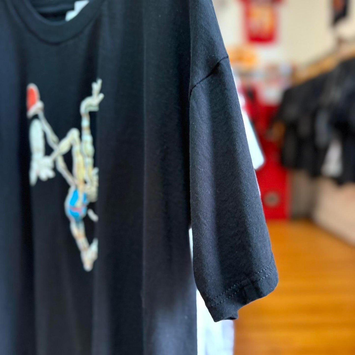 Vintage Cartoon Basketball Player T-Shirt