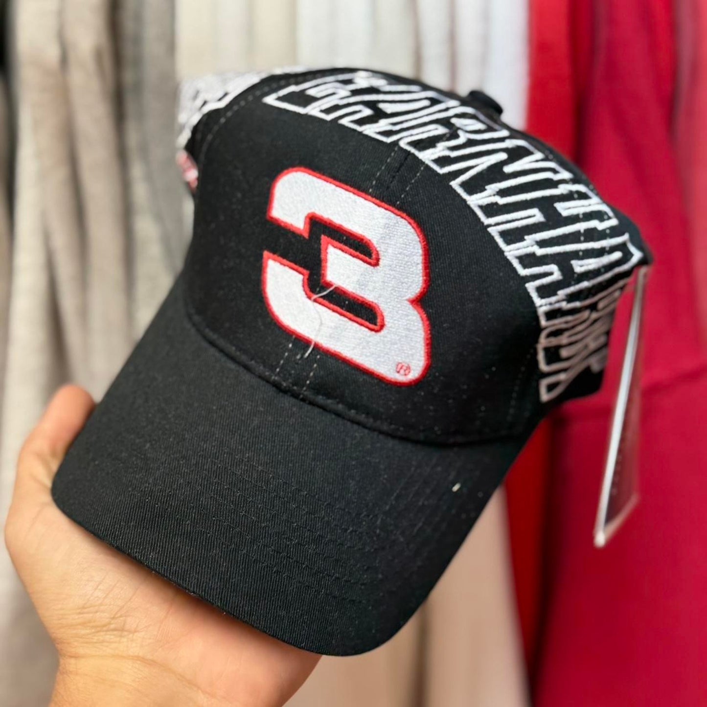 Vintage 90s NASCAR Dale Earnhardt Racing Race Car Cap