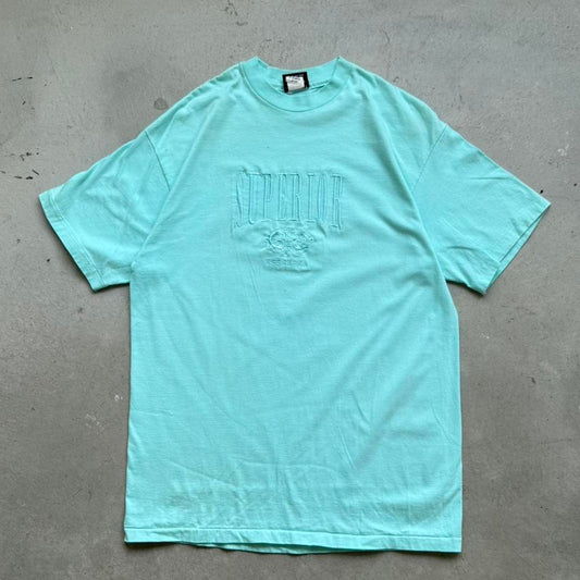 Vintage 90s Lake Superior Embroidered T-Shirt - Large