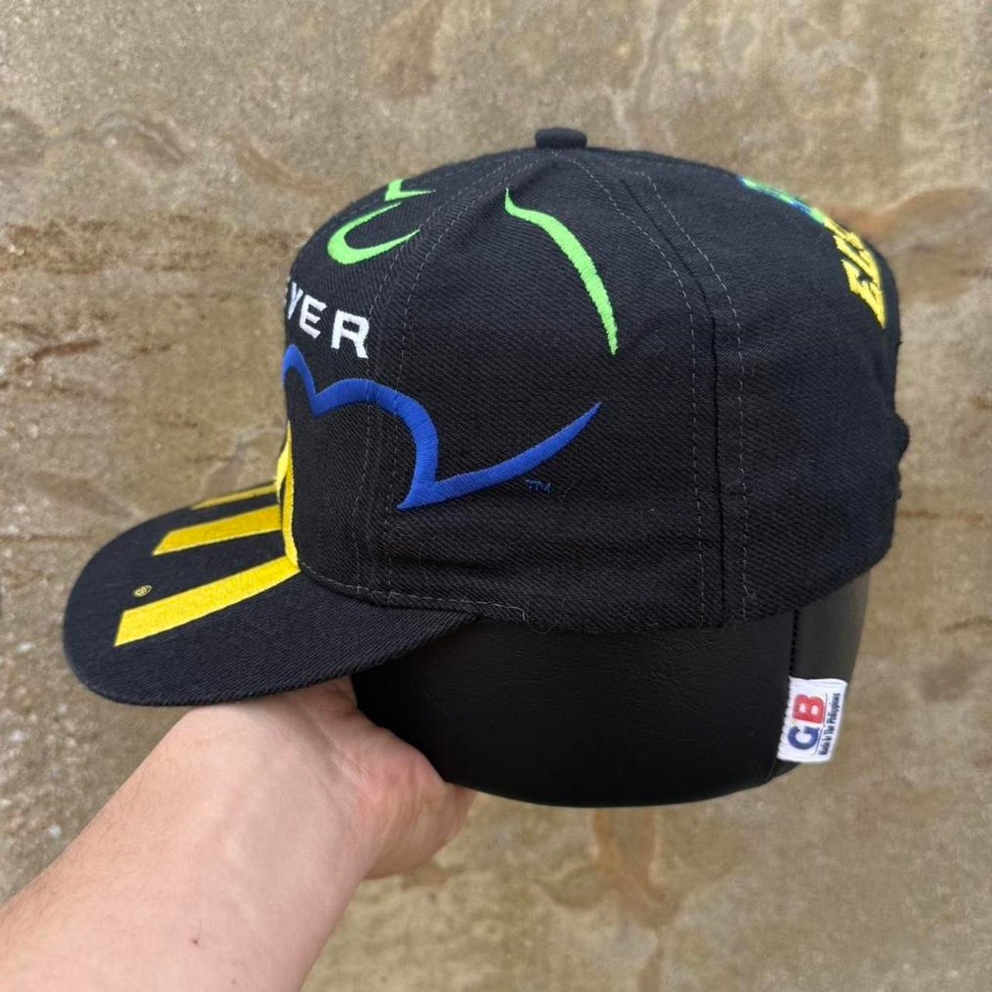 Vintage 90s Batman Forever McDonald’s Bill Elliot NASCAR Snapback