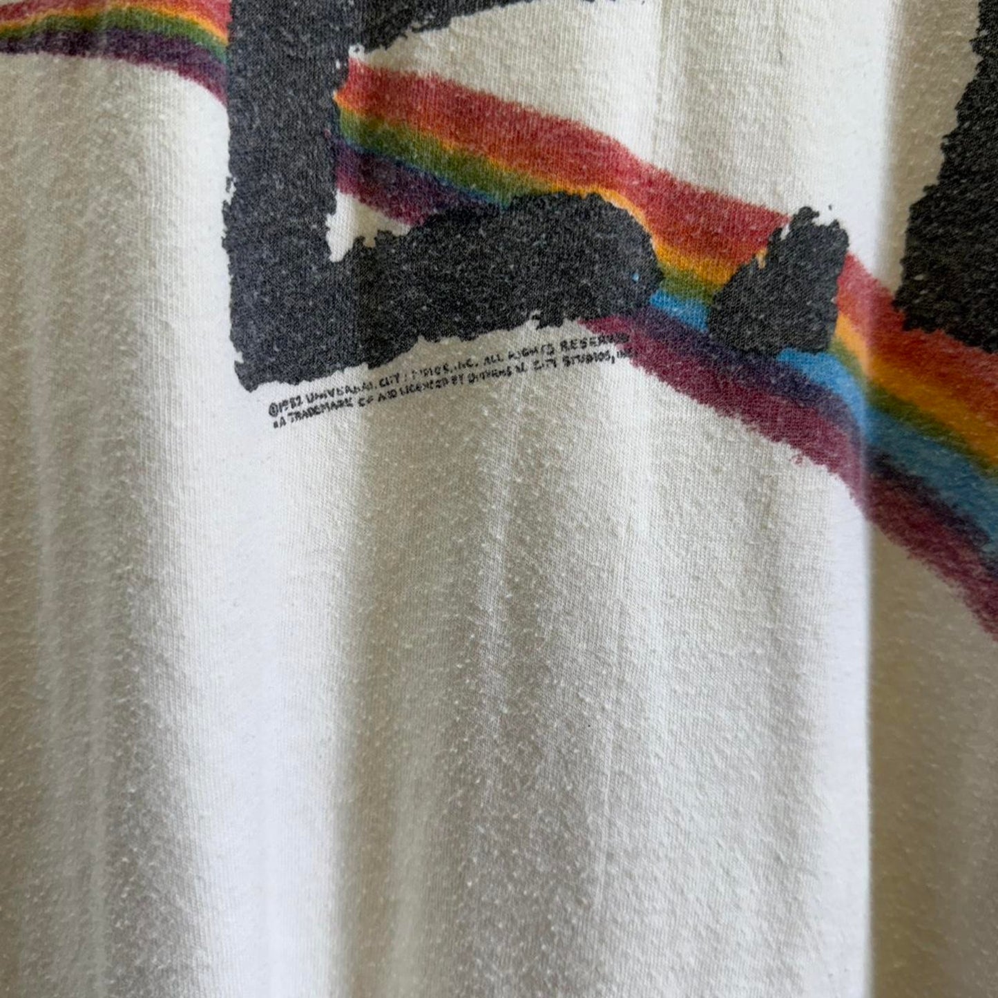 Vintage 80s ET Rainbow Movie Original Promo T-Shirt