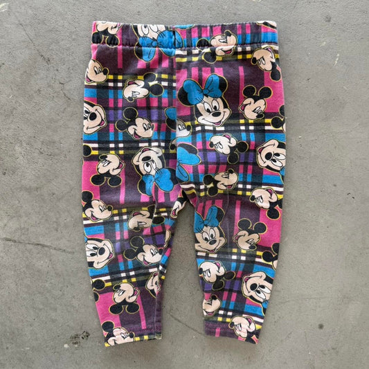 Vintage 90s Disney Mickey Mouse AOP Pants - Kids 2T