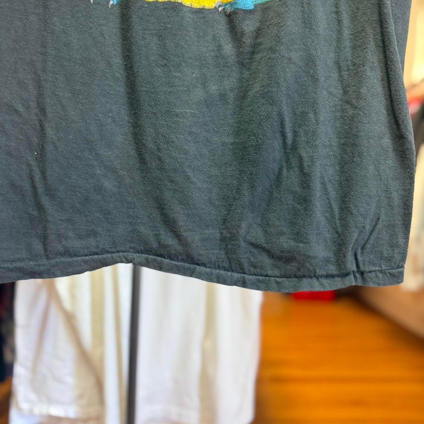 Vintage Monsters of Rock AC/DC Journey Dragon Band Metal T-Shirt - Medium