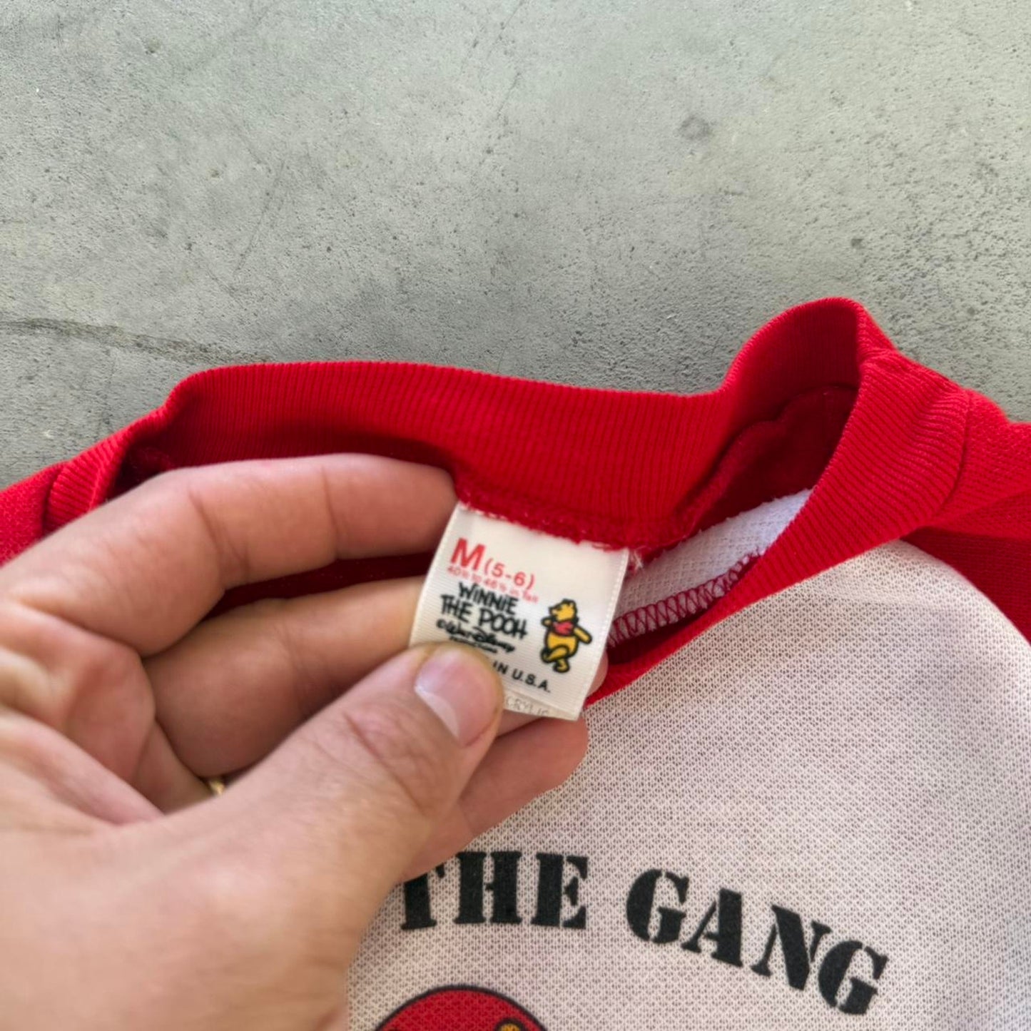 Vintage 80s Winnie the Pooh and the Gang Disney Crewneck - Kids Medium 5-6
