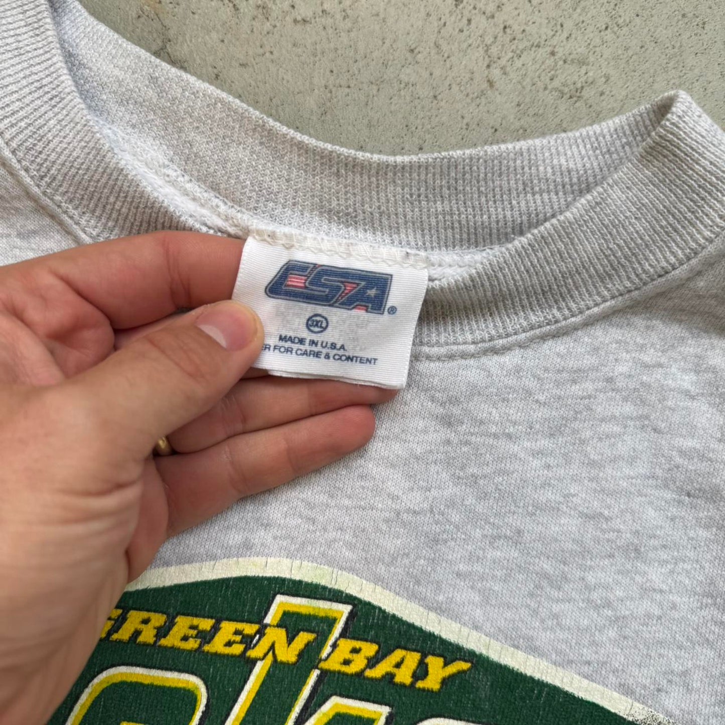 Vintage 90s Green Bay Packers NFL Sports Crewneck - XX-Large