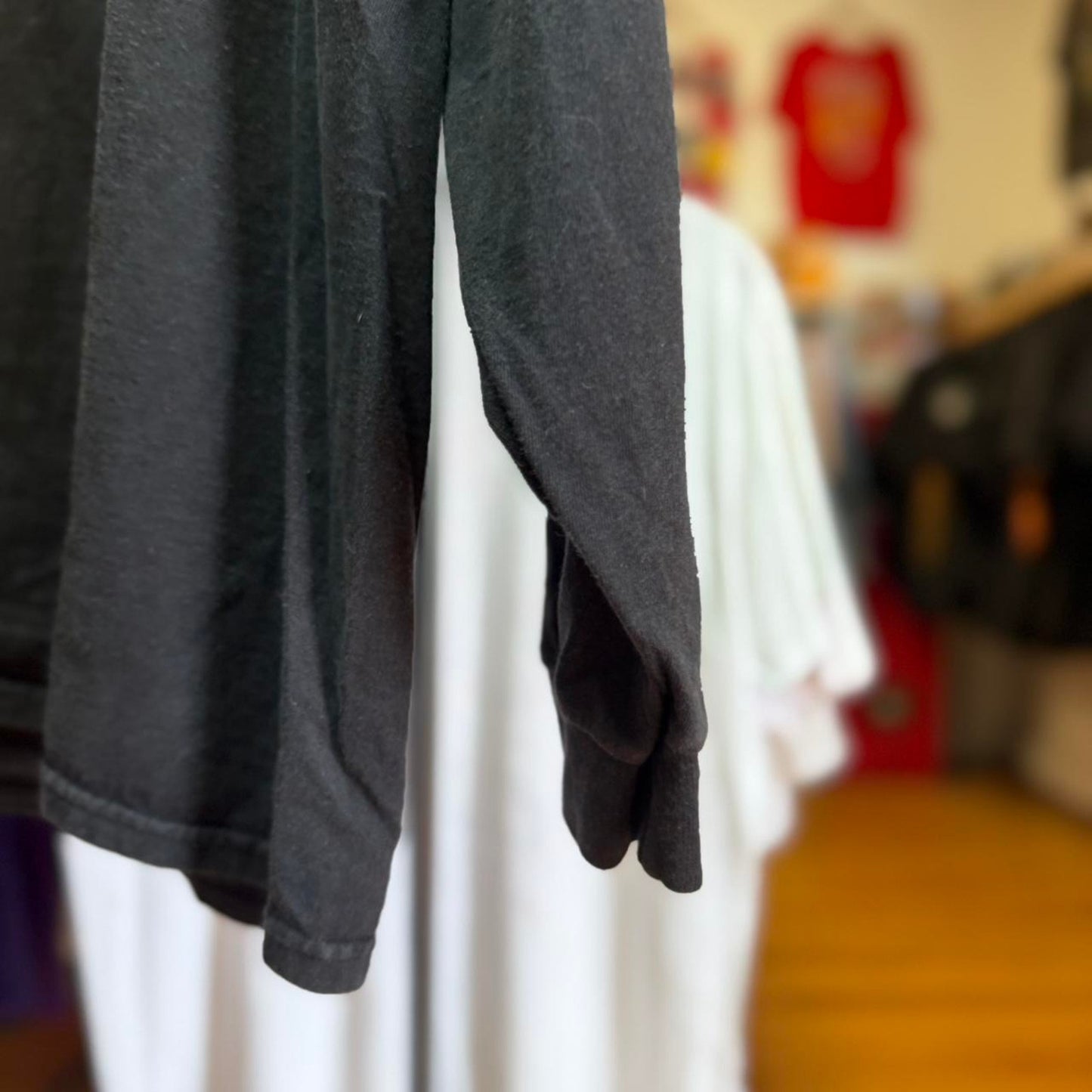 Vintage 90s Nike Swoosh Check Long Sleeve Shirt