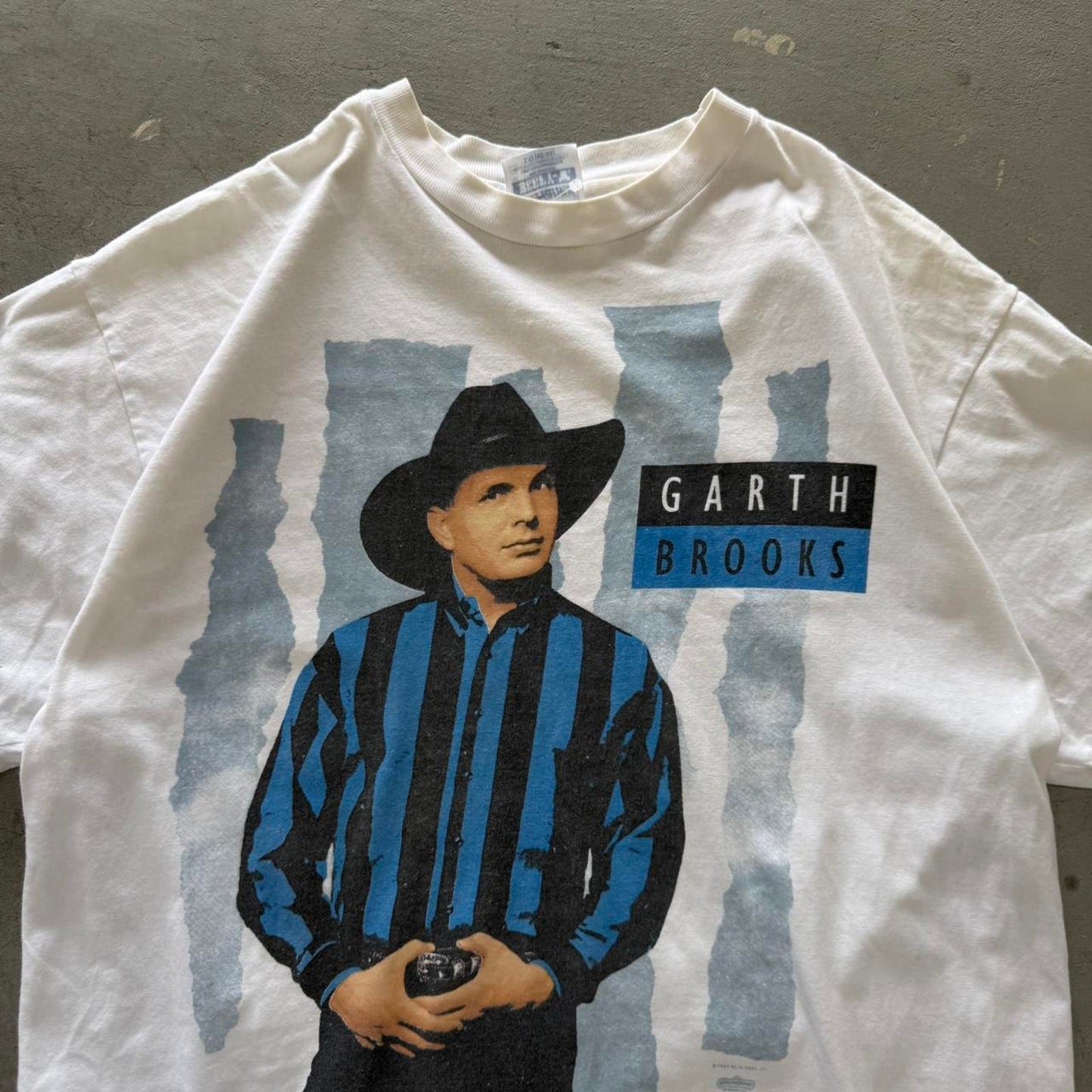 Vintage 90s Garth Brooks Ropin the Wind Country Band T-Shirt - Large
