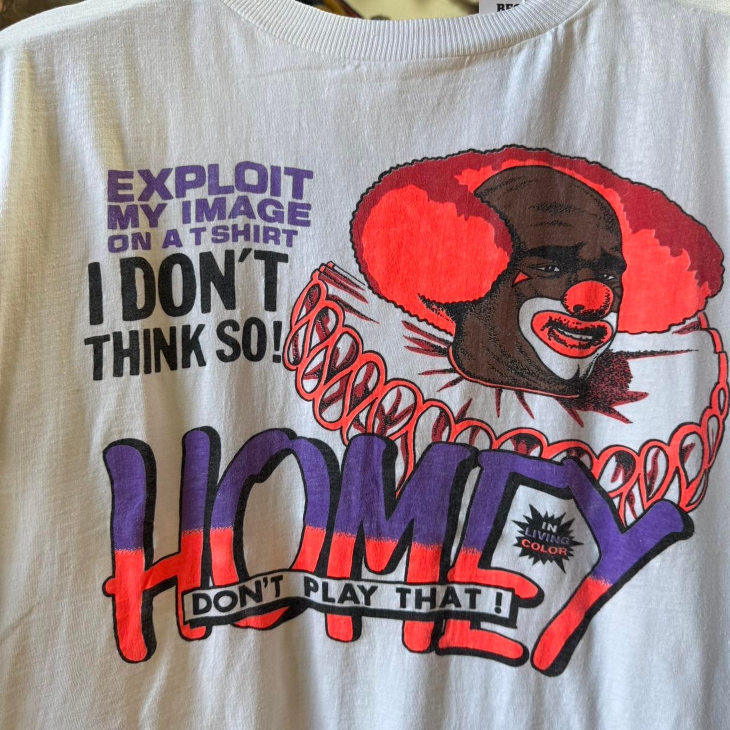Vintage 90s Homey Don’t Play That Clown T-Shirt - Large