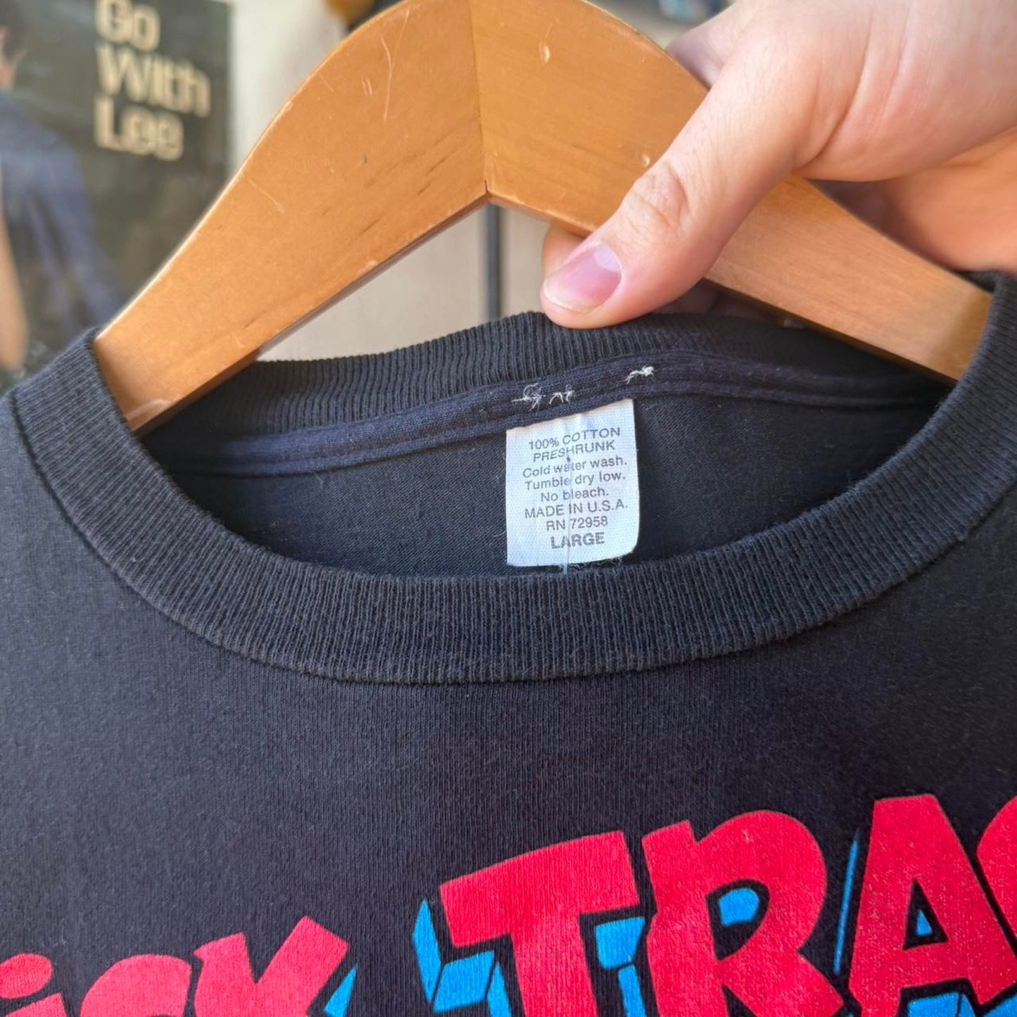 Vintage 90s Dick Tracy Villians Row TV Show Disney T-Shirt - Large