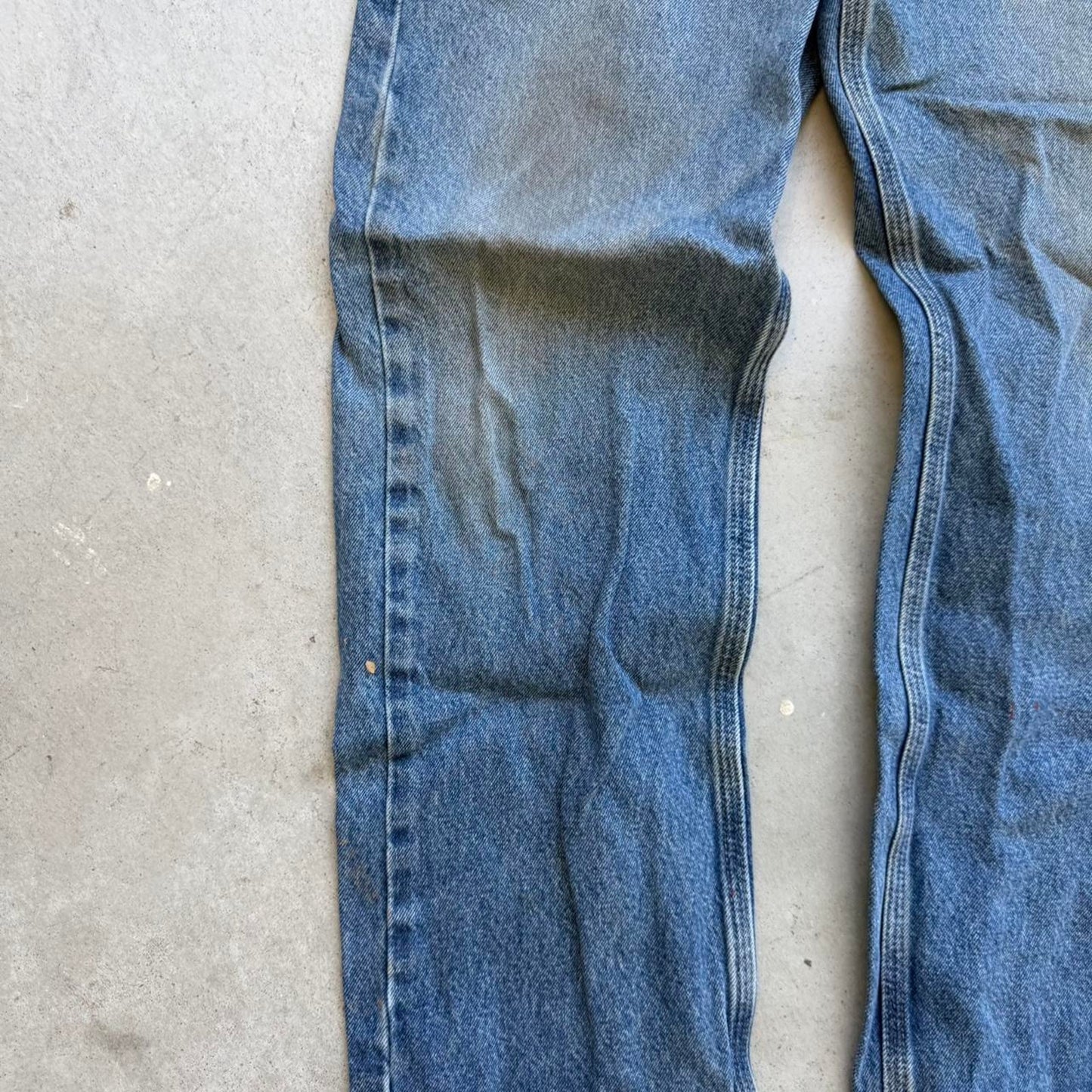 Vintage Carhartt Carpenter Faded Jeans - 34"