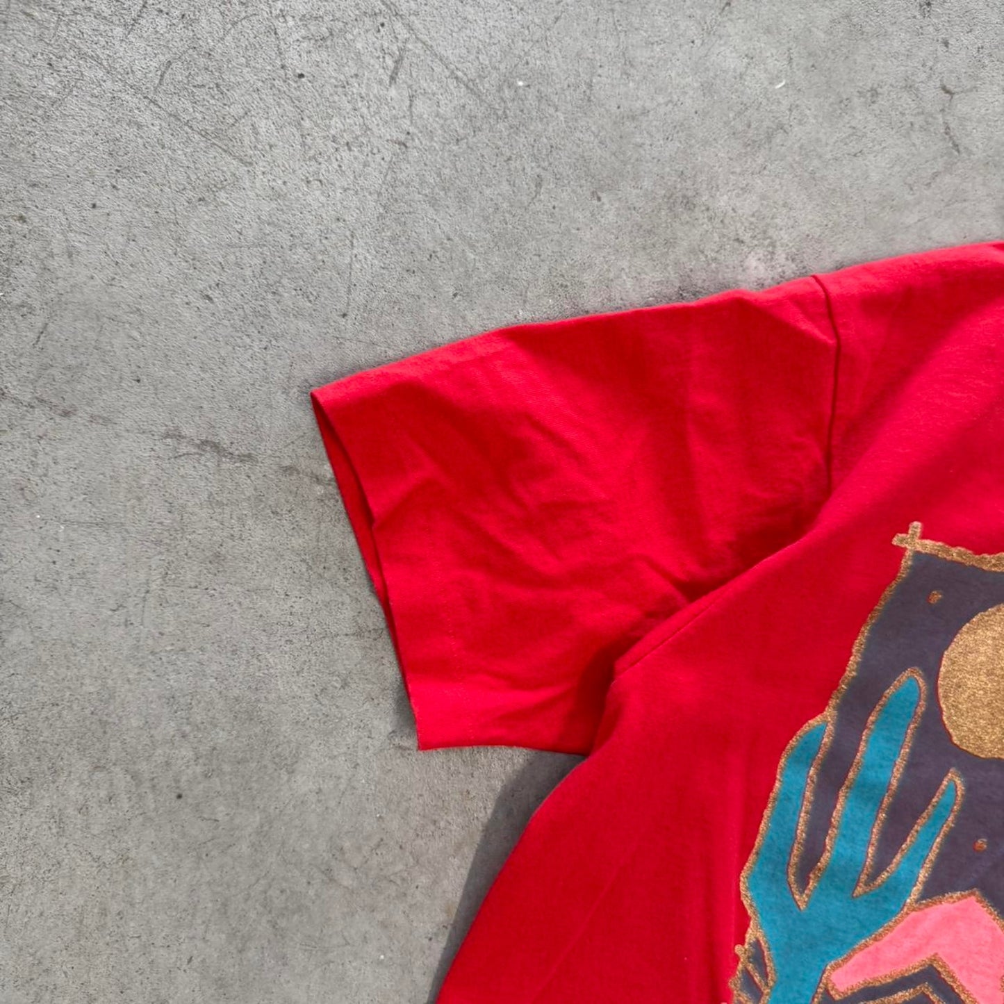 Vintage 90s Wolf Animal Art T-Shirt - Medium