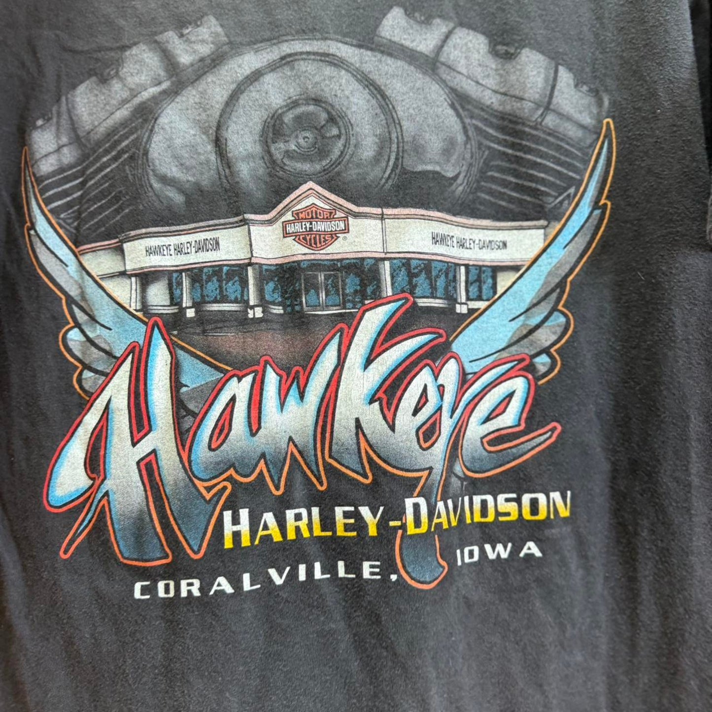 Vintage Harley Davidson Motorcycles Pocket T-Shirt
