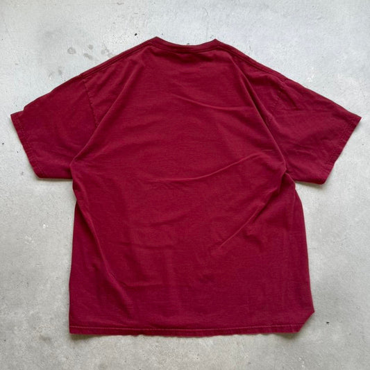 Vintage 90s Nike Side Swoosh Check T-Shirt - X-Large