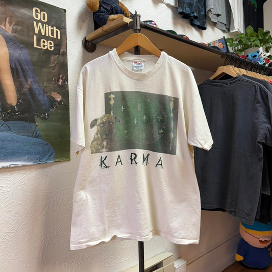 Vintage 1999 Rick Springfield Karma Dog Band T-Shirt - X-Large