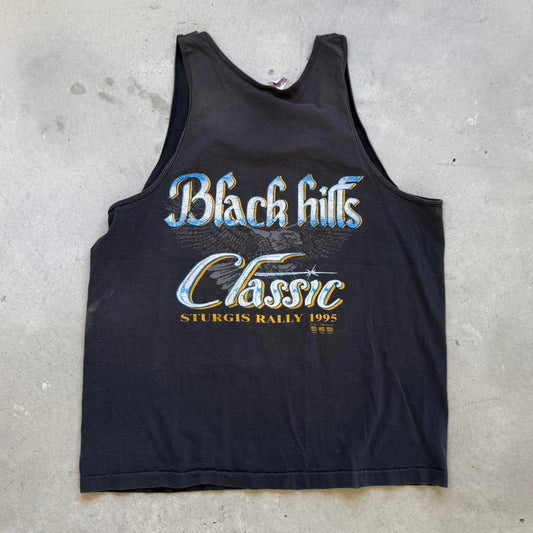 Vintage 1995 Faded Sturgis Black Hills Classic Tank Top - X-Large