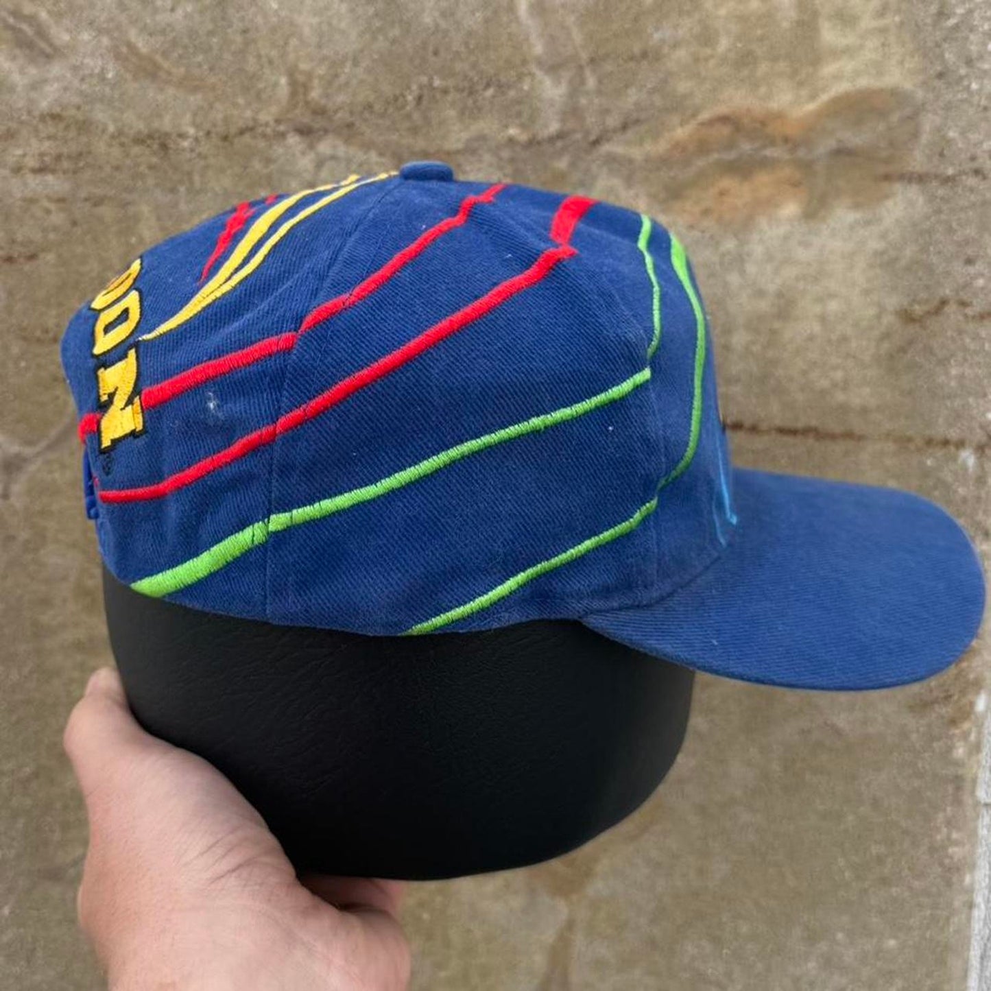 Vintage 90s Jeff Gordon Spiral NASCAR Snapback