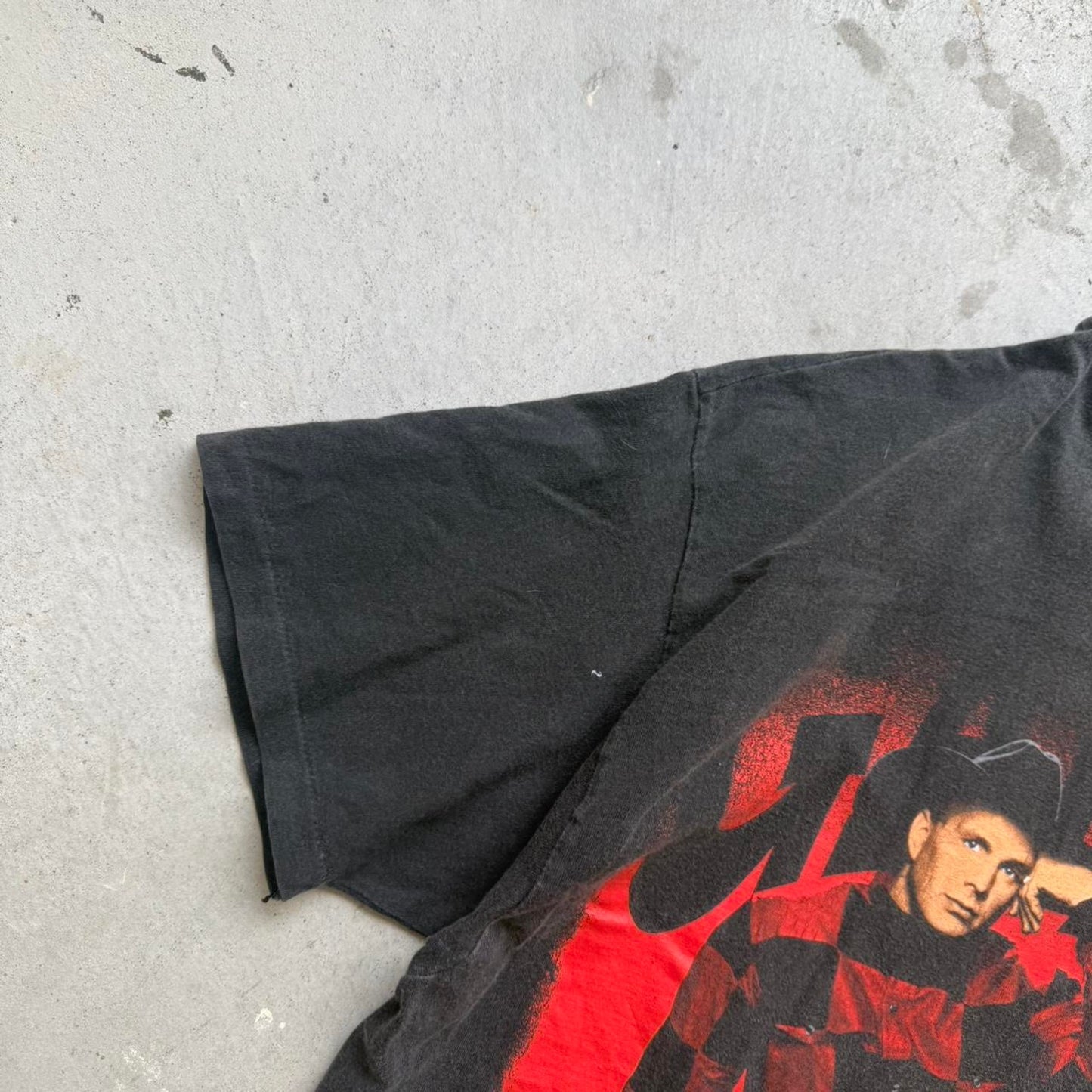 Vintage 90s Garth Brooks On Tour Country Band Music T-Shirt - X-Large