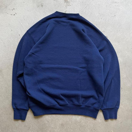 Vintage 90s London England Embroidered Crewneck - Large