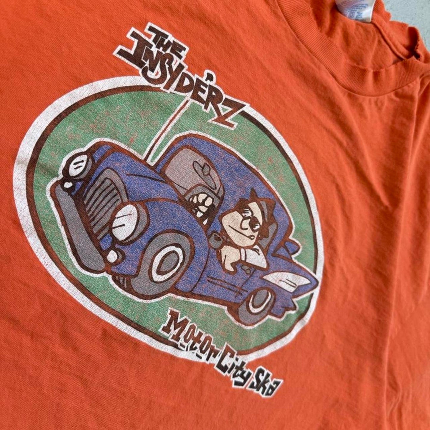 Vintage The Insyderz Motor City Ska Band T-Shirt - XX-Large