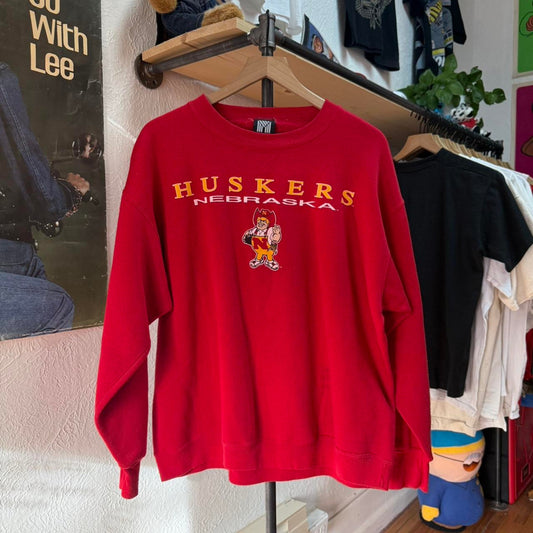 Vintage 90s Nebraska Huskers Herbie Crewneck - X-Large