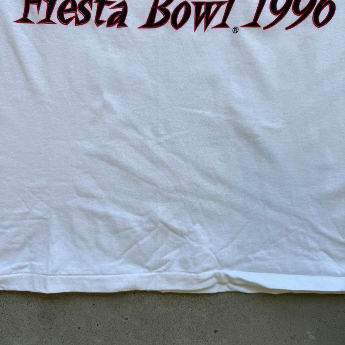 Vintage 90s Nebraska Huskers Fiesta Bowl T-Shirt - X-Large