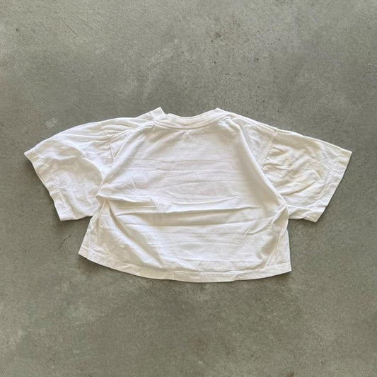 Vintage 90s F*ck Off Russian Letters Text T-Shirt - Small