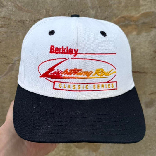 Vintage 90s Berkley Lightning Rod Classic Series Racing Snapback