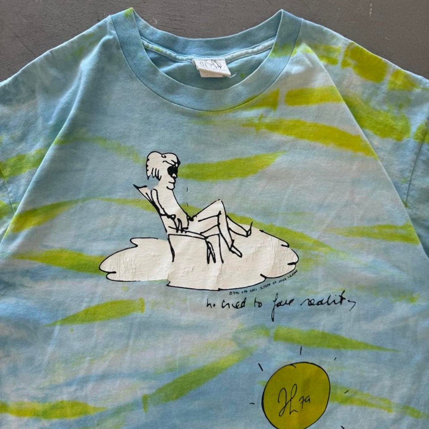 Vintage 90s John Lennon Art Collection T-Shirt - Large