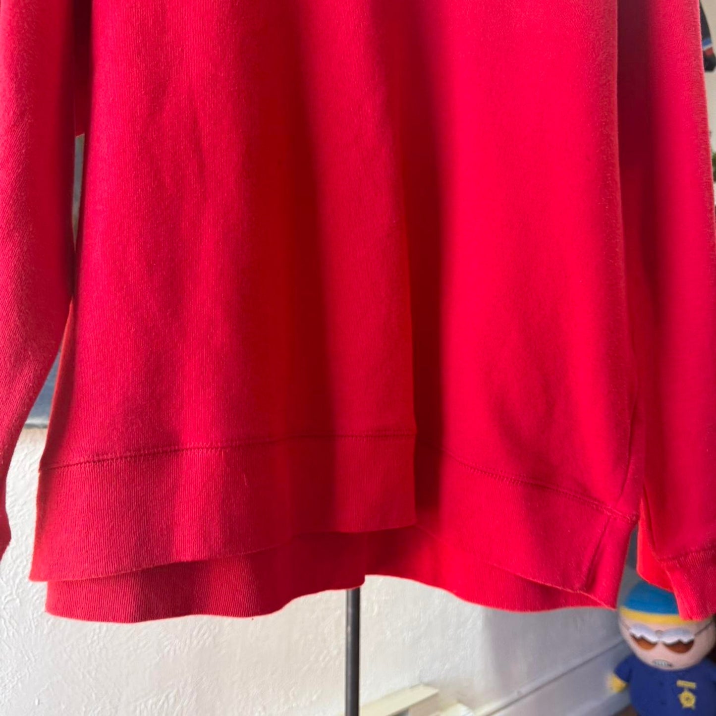 Vintage 90s Calvin Klein Puff Print Chrome Crewneck - Large