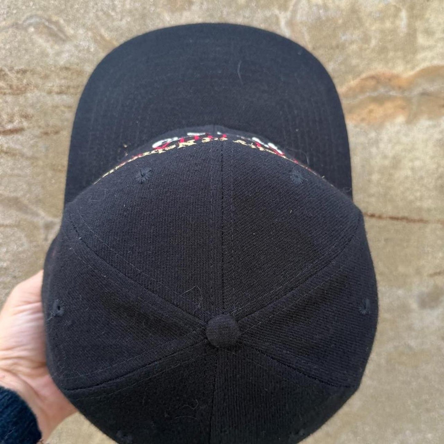 Vintage 90s Nebraska Nationals Champions Huskers Wrap Around Snapback