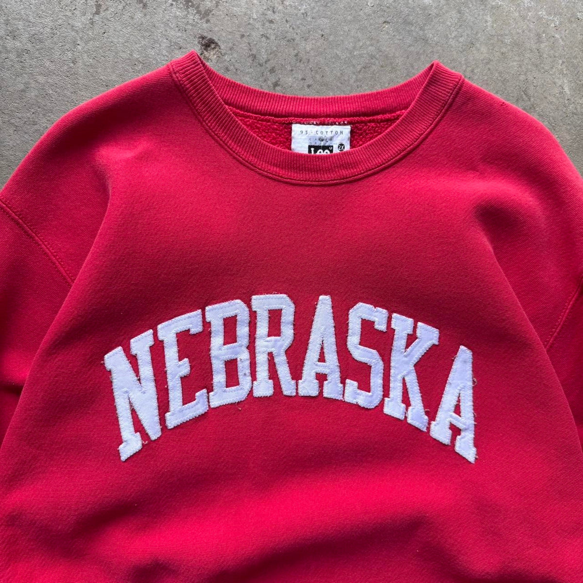 Vintage 90s Nebraska Huskers Spell Out Crewneck - XX-Large