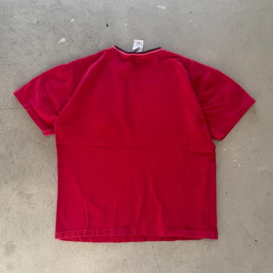 Vintage 90s Looney Tunes Cartoon Taz Pocket T-Shirt - Large