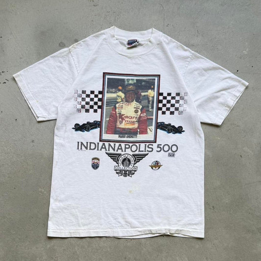 Vintage 90s Indianapolis 500 Racing Champion Race Car T-Shirt - Medium