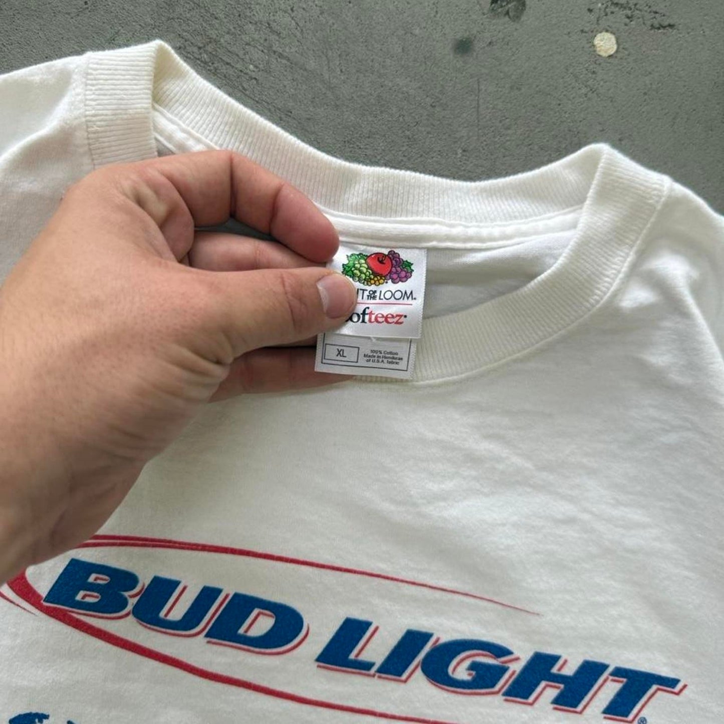 Vintage Y2K Bud Light Volleyball Sports Beer T-Shirt - X-Large
