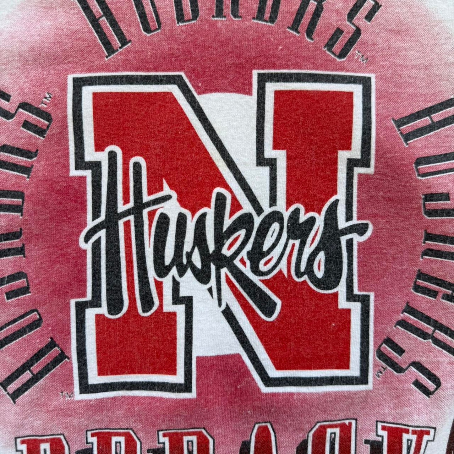 Vintage 90s Nebraska Huskers Collegiate T-Shirt - X-Large