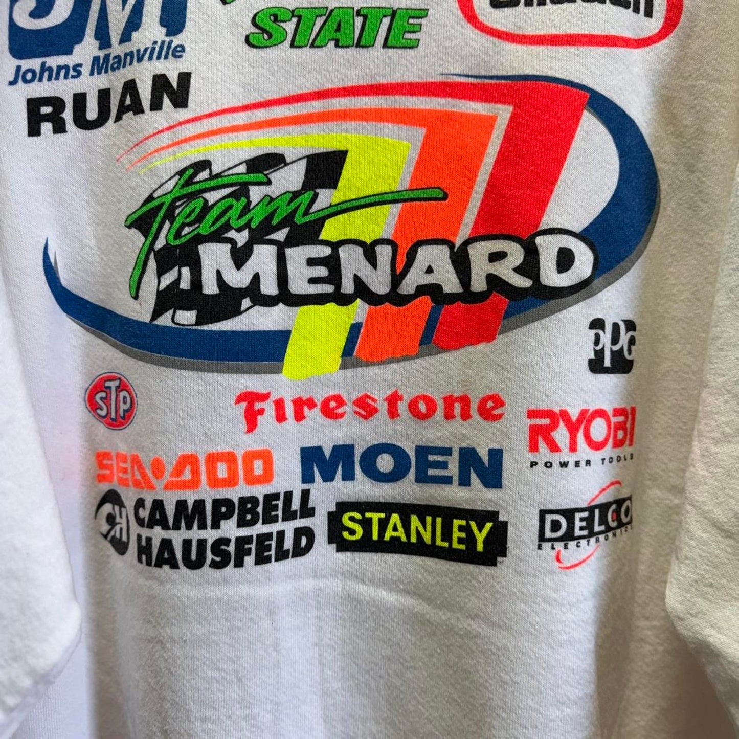 Vintage 90s Indy 509 Racing Racecar Crewneck - X-Large