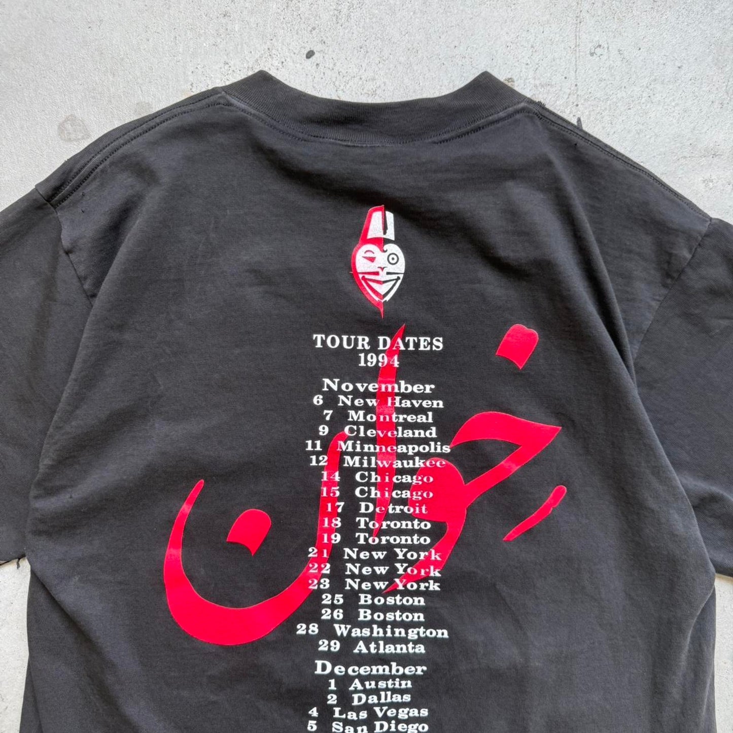 Vintage 1994 Mamouna Bryan Ferry Band T-Shirt - Large